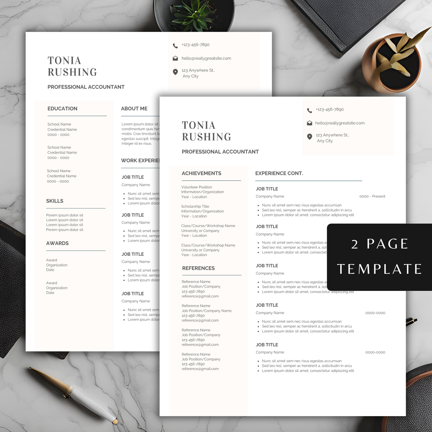 Resume Template