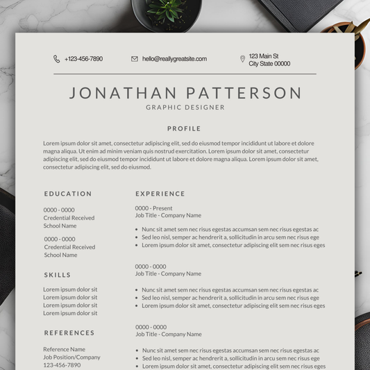 Resume Template