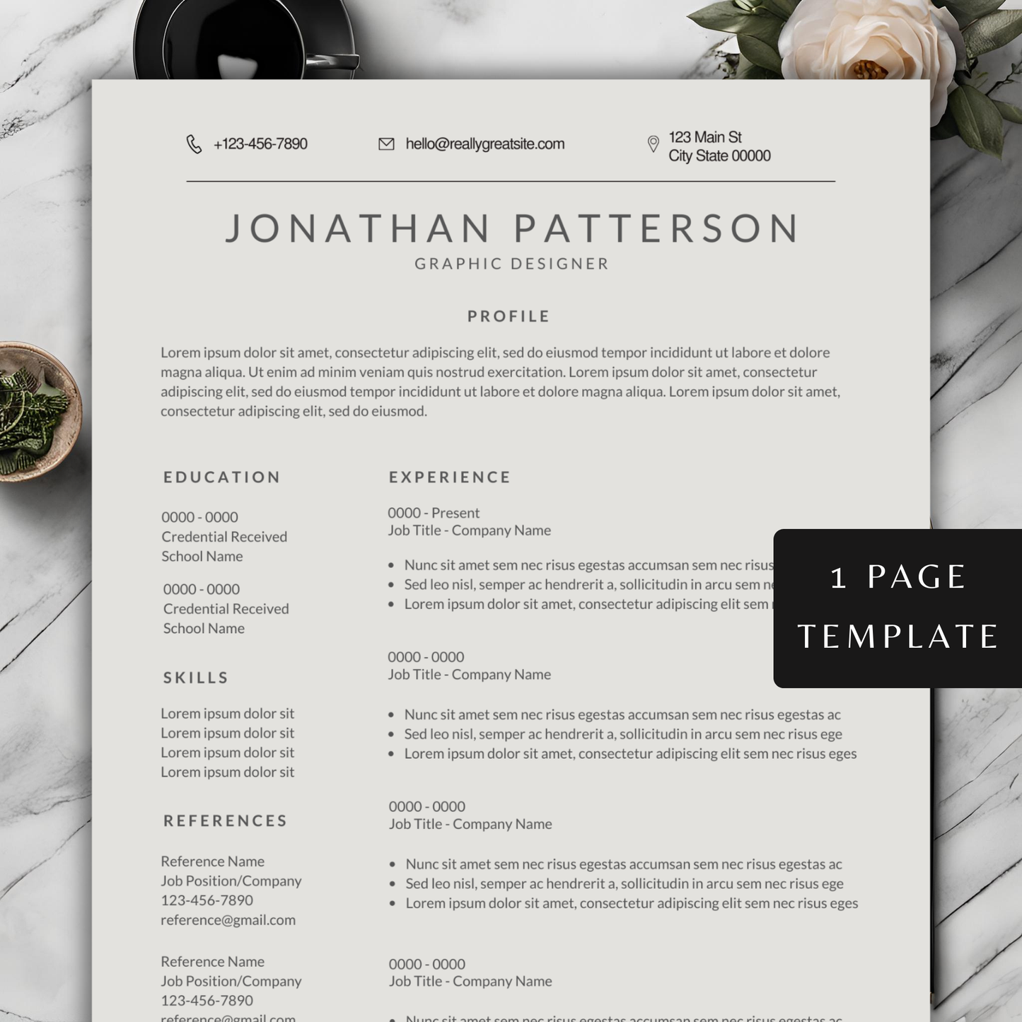 Resume Template