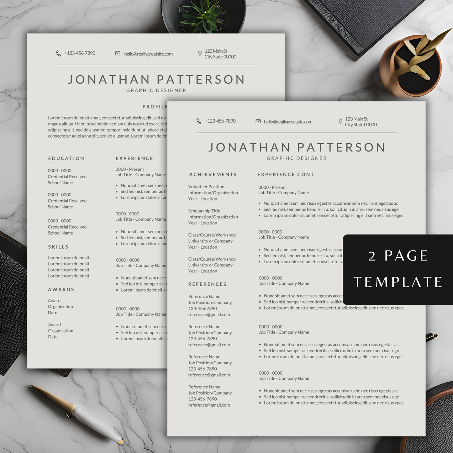 Resume Template