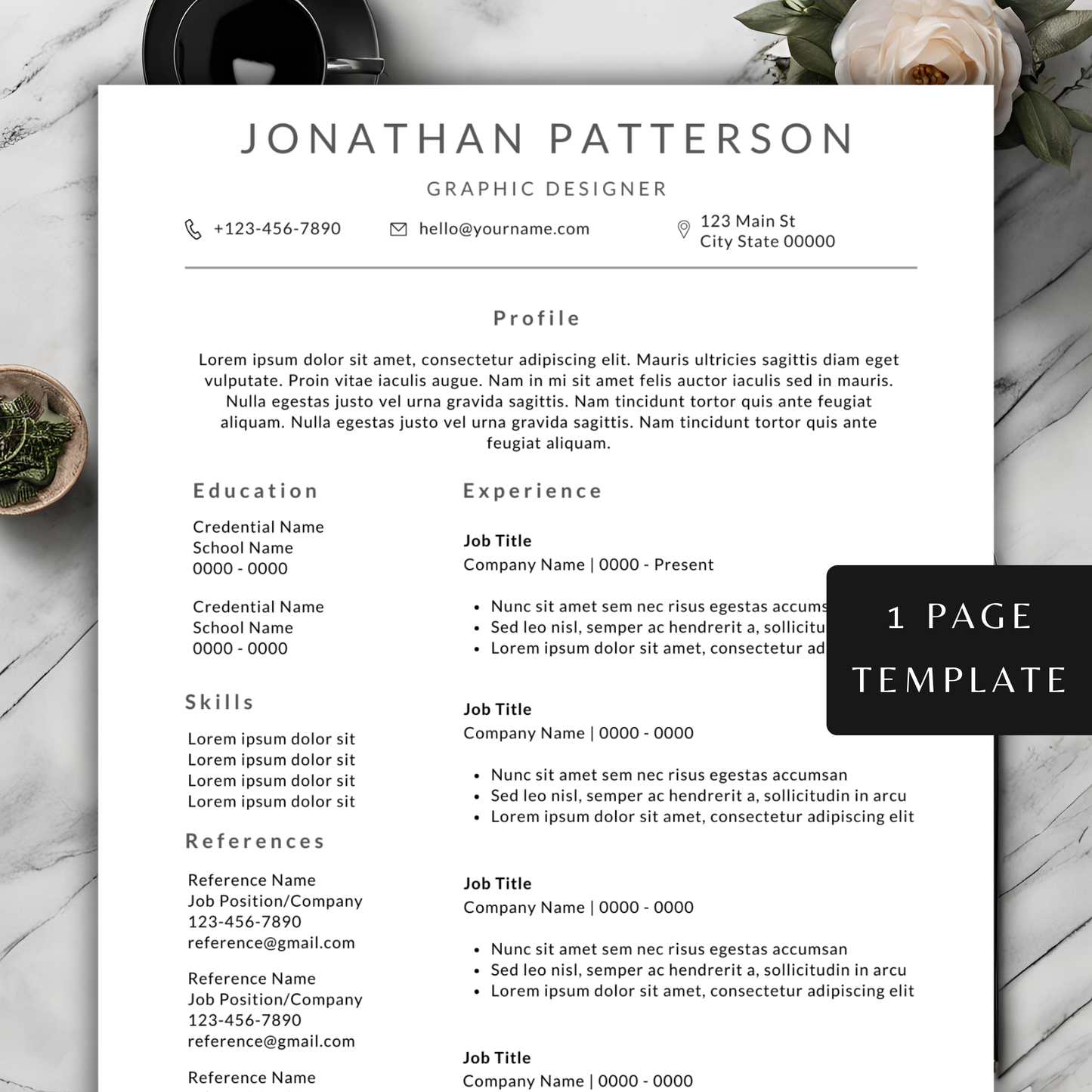 Resume Template