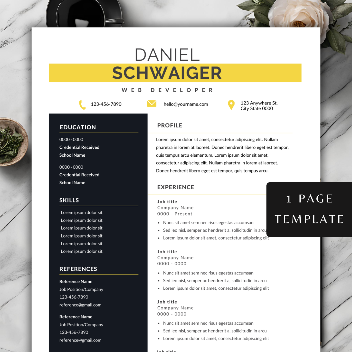 Resume Template