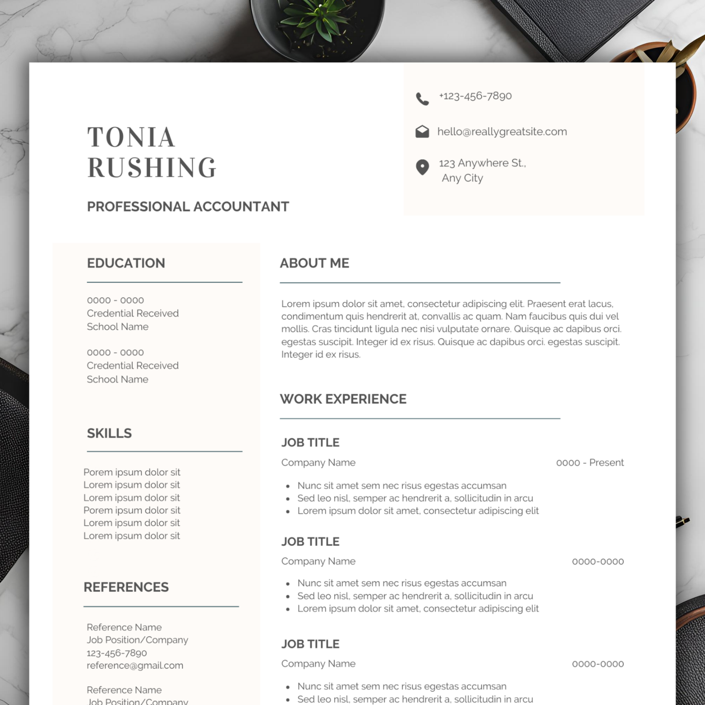 Resume Template