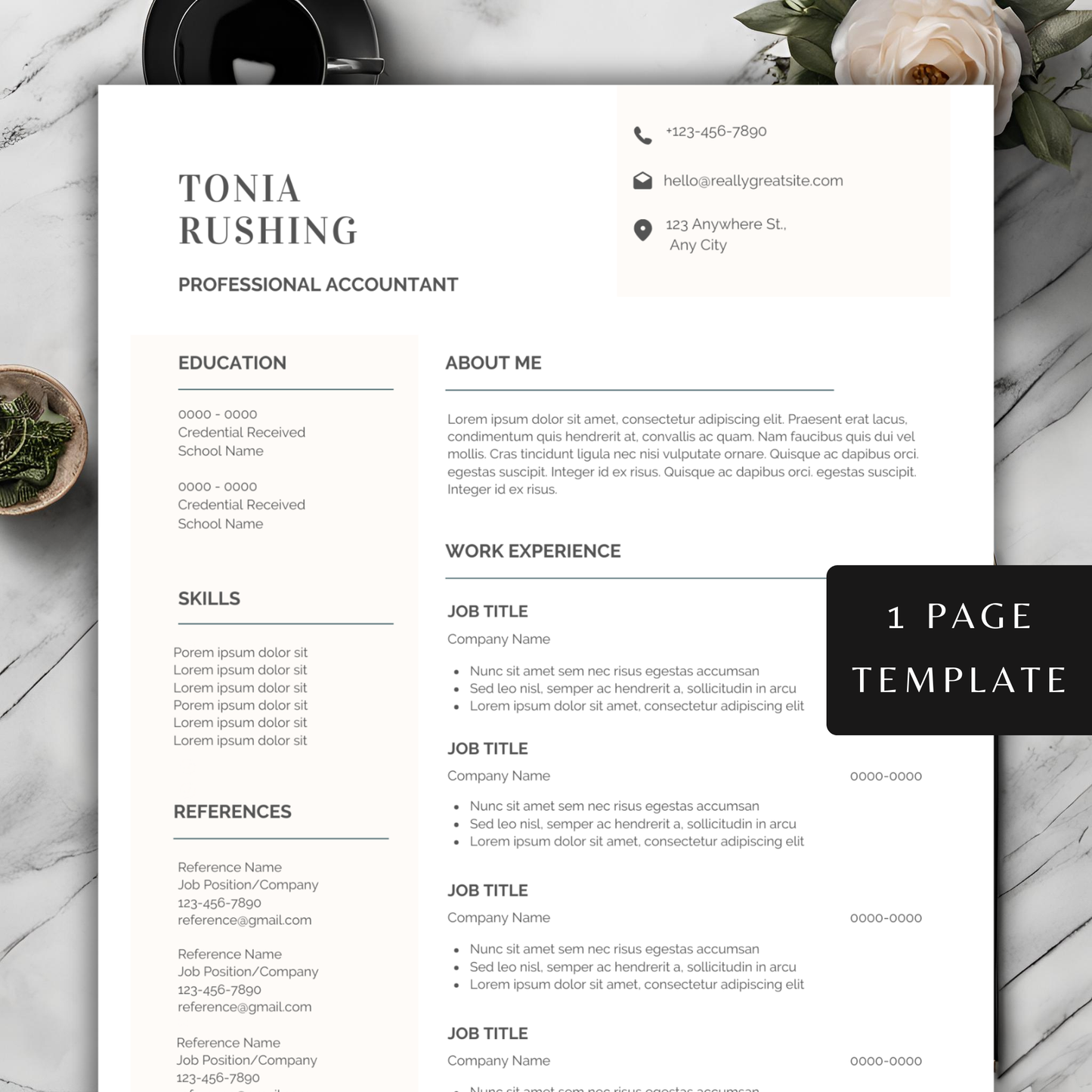 Resume Template