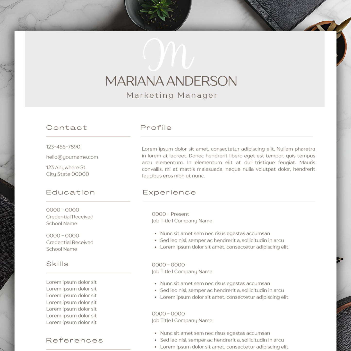 Resume Template