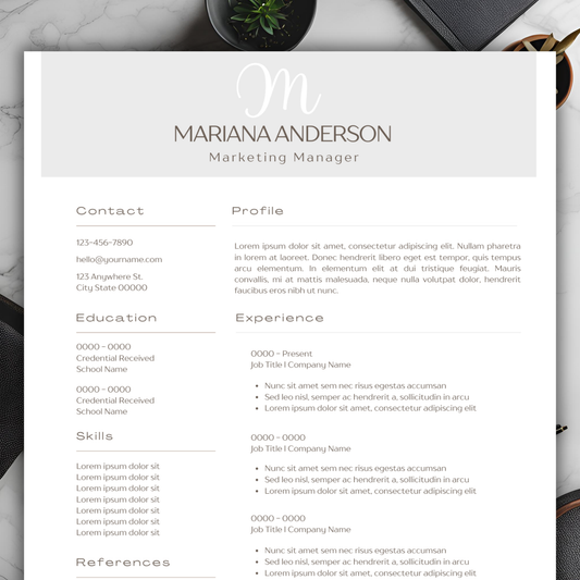 Resume Template