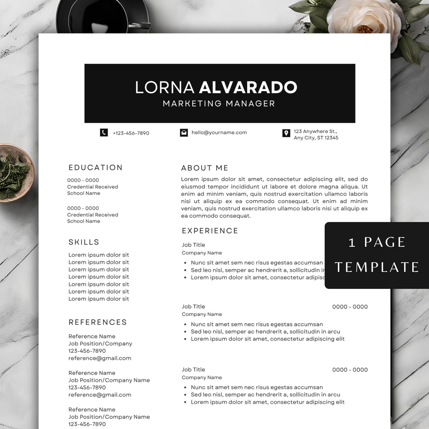 Resume Template