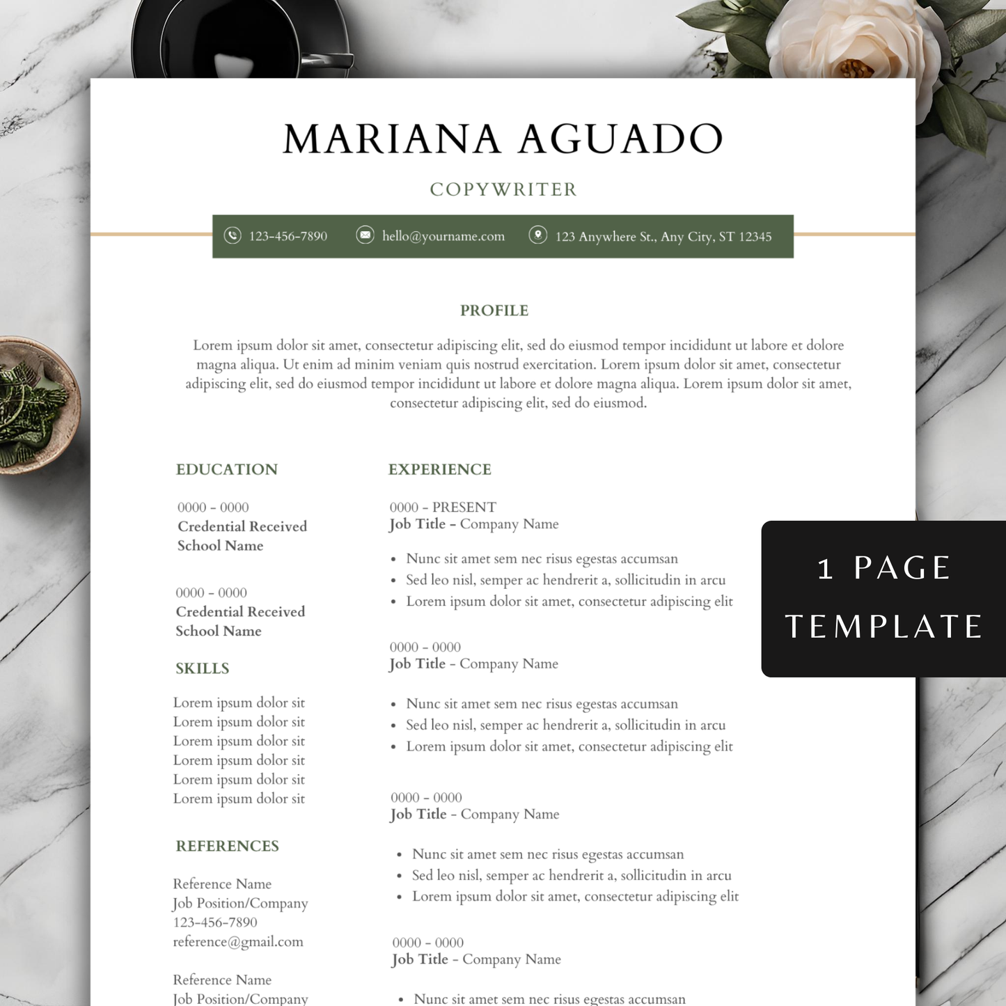 Resume Template