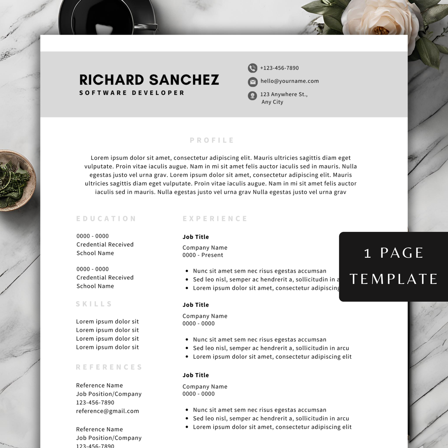 Resume Template